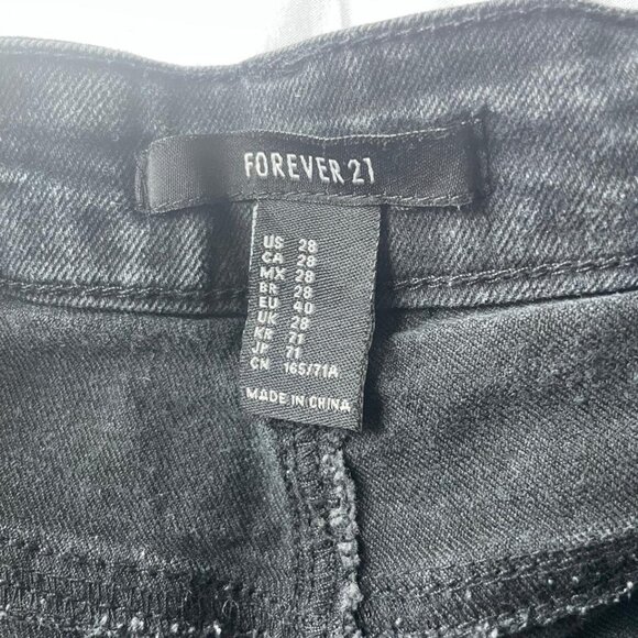 Forever 21, Black Mini Shorts - Size  28 - Picture 2 of 2